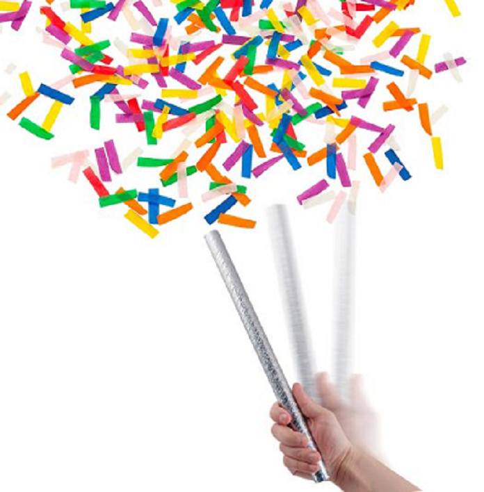 14inch Confetti sticks confetti wedding sticks Party Confetti Poppers