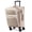Khaki, variant on Carry on Luggage 22x14x9 Airline Approved, Waterproof Carry on Suitcase with 3 Pouches,Lightweight Softside Underseat Travel Luggage with 360° Spinner Wheels,TSA Lock for Travel Business