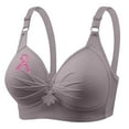 thumbnail image 4 of Ayfxijin Bras for Women No Underwire Bras Wireless Printing Gathered Together Large Size Daily Bra Underwear No Rims, 4 of 4