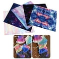 thumbnail image 3 of 5PCS Quilting Fabric DIY ProductionCraft Fabric Bundle Squares Multicolored Different Pattern for Patchwork DIY Sewing Scrapbooking, 3 of 9