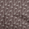 thumbnail image 1 of oneOone Cotton Cambric Brown Fabric Floral Line Drawing Sewing Material Print Fabric By The Yard 56 Inch Wide, 1 of 4