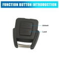 thumbnail image 3 of Unique Bargains Keyless Entry Remote Key Fob Case for Opel Astra G Zafira Vectra C, 3 of 6