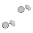 thumbnail image 2 of Guardurnaity Pendientes de tuerca joyería elegante decoración estilo Simple señoras pequeños pendientes de tuerca adorno de vestir para mujer Type7 NO7, 2 of 6