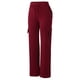 thumbnail image 5 of Pantalones cargo informales con cintura elástica para mujer: pierna ancha, bolsillos, poliéster, largo completo, primavera/otoño/invierno - S-XL, 5 of 7
