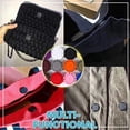 thumbnail image 3 of ziyahi Invisible Plastic Magnet Button Sewing Supplies Magnet Stone Buckle Automatic DIY Bag Magnet Button for Clothes, 3 of 8