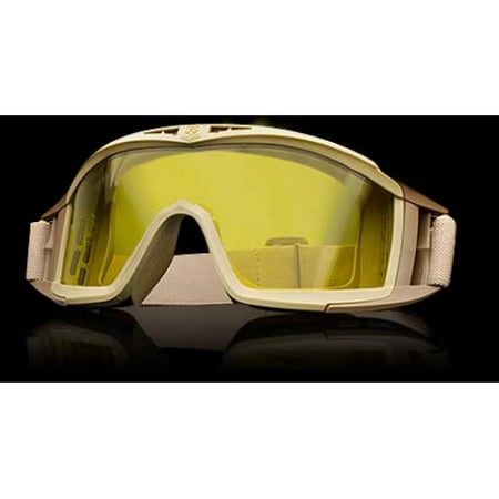 Revision Eyewear Desert Locust Goggles - Revision Eyewear Desert Locust Goggles Basic Kit - HC Yellow Lens, Tan Frame - 4