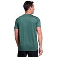 thumbnail image 2 of RBX Active Men's Breathable Jacquard Perforated Dot Quick Drying Workout T-Shirt, 2 of 3