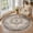 Grey Brown, variant on Toyoso 5x7 Area Rug Big Carpet for Living Room Bedroom Home Decor Washable Oriental Vintage Floral Distressed Rugs Large Indoor Carpets with Non Slip Back for Dining Room Office Floor -Multi