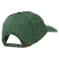 thumbnail image 4 of Italy Flag Embroidered Washed Cotton Twill Cap - Dark Green OSFM, 4 of 5