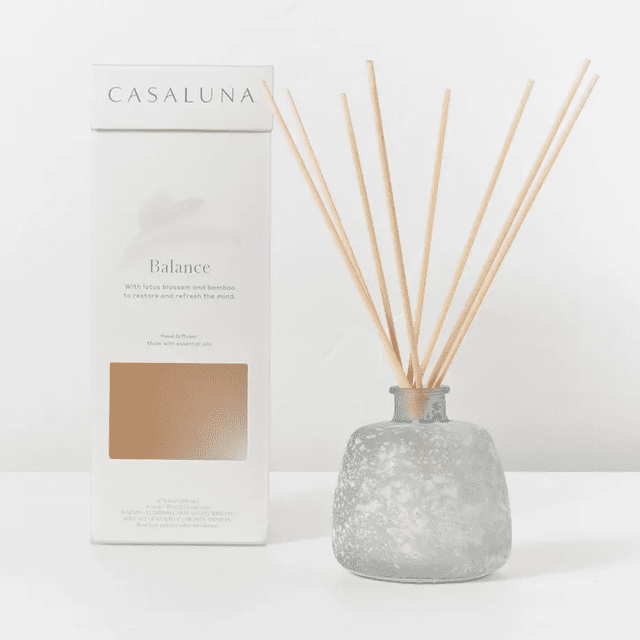 Difusor Varillas Perfumadas aromas loto y bambú