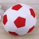 thumbnail image 2 of Juguetes de fútbol multifuncionales, peluche de fútbol, cojín rojo con forma de balón de fútbol, 2 of 7