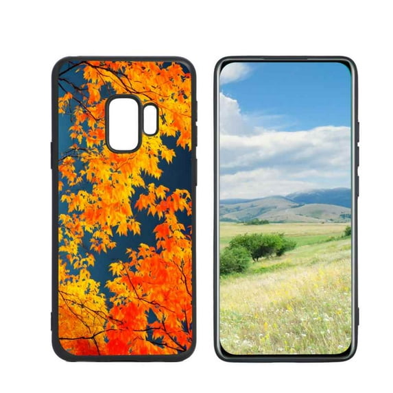 Fall-62 Phone Case, Degined for Samsung Galaxy S9 Case Men Women, Flexible Silicone Shockproof Case for Samsung Galaxy S9