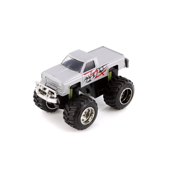 Mighty Monster Truck, White - Showcasts 76559D - 5" Scale Diecast Model Car