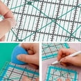 thumbnail image 3 of 4 Square Quilting Rulers & Templates - Acrylic Square Ruler Set (4.5", 6", 9.5", 12.5") for Accurate Fabric Cutting and Sewing, 3 of 5