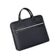 thumbnail image 3 of Bolsa para documentos A4, bolsa de lona para oficina, bolsa de archivo de bolsillo para ordenador portátil, transporte de papel para hombres Negro, 3 of 8