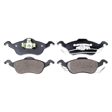 Advantage Ceramic Front Disc Brake Pads for Ford Focus 2000-2004 AcDelco 14D816C