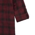 thumbnail image 4 of Indian Motorcycle Women's Denver Plaid Shirt, Port | 2862922, 4 of 4