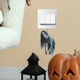 thumbnail image 2 of Halloween Hanging Female Ghost Sticker, Scary PVC Wall Switch Decal, Realistic Horror Decoration for Bedroom Living Room Hallway Haunted House, 2 of 6