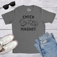 thumbnail image 4 of Mens Chick Magnet T Shirt Funny Easter Sunday Baby Chick Holiday Novelty Tee Graphic Tees, 4 of 7