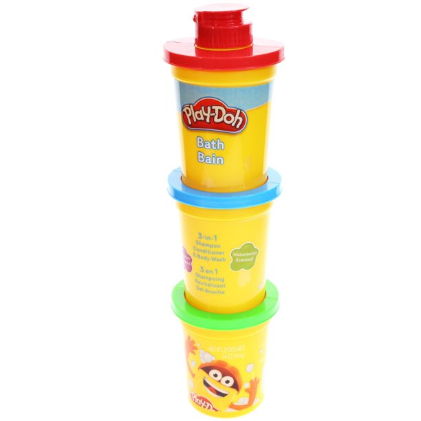 PlayDoh Bath 3in1 Shampoo, Conditioner & Body Wash Formula