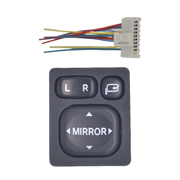 Dickly Car Rear View Folding Mirror Control Switch 84872-52040 Durable Premium Replaces