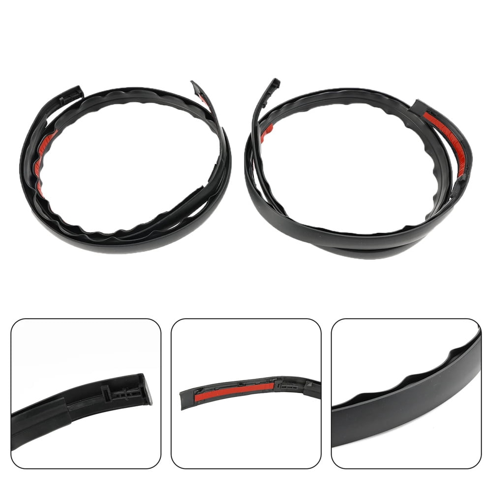 2pcs Roof Drip Molding For Toyota Tacoma 2005-2015 Double Cab