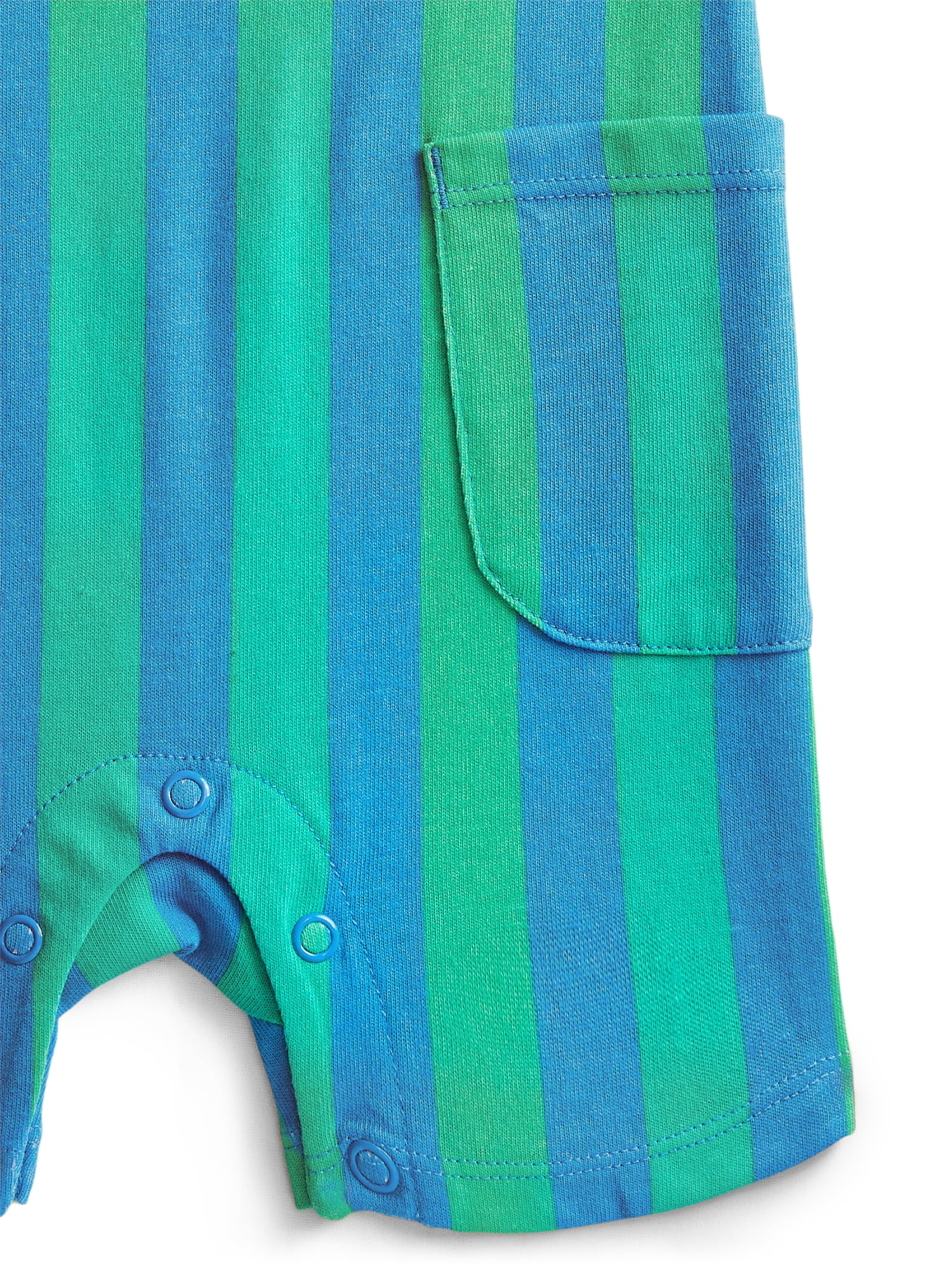 Wonder Nation Baby Boys' Striped Tank Romper, Sizes 0M-24M