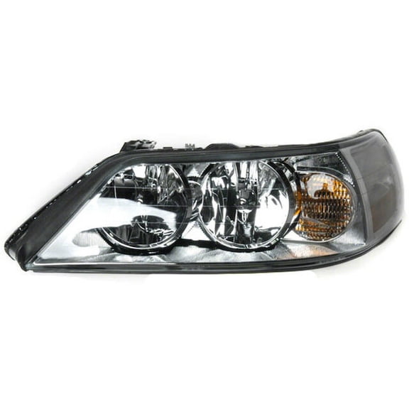 Left Driver Side Headlight Assembly - Compatible with 2003 - 2004 Lincoln Town Car