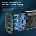 thumbnail image 6 of 3.1A USB Phone Charger Portable 4 S9 Phone Chargers Fast Charging My Phone Number Has Changed Charging Plug in for Multiple Devices C Charger Cable Fast Charging Wall Phone Chargers with Multiple, 6 of 6
