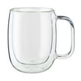 thumbnail image 2 of ZWILLING Sorrento Plus 8-pc Double-Wall Glass Coffee Mug Set, 2 of 5