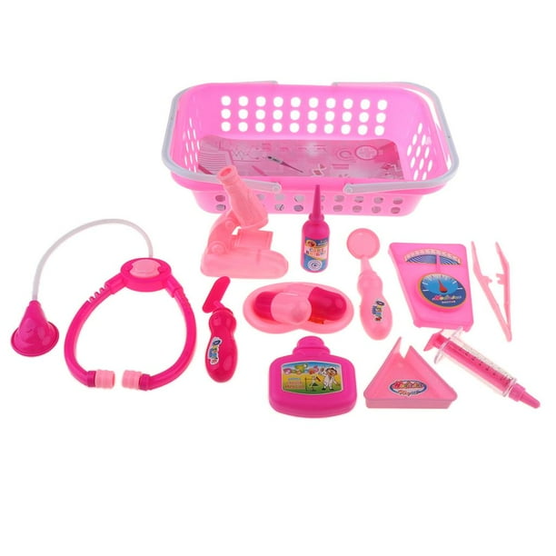 Doctora Juguetes, Conjunto Enfermera Kit Juguete de Doctora Juegos Juguetes para Niñas Edad Rosado CUTICAT Kids Doctor Toy