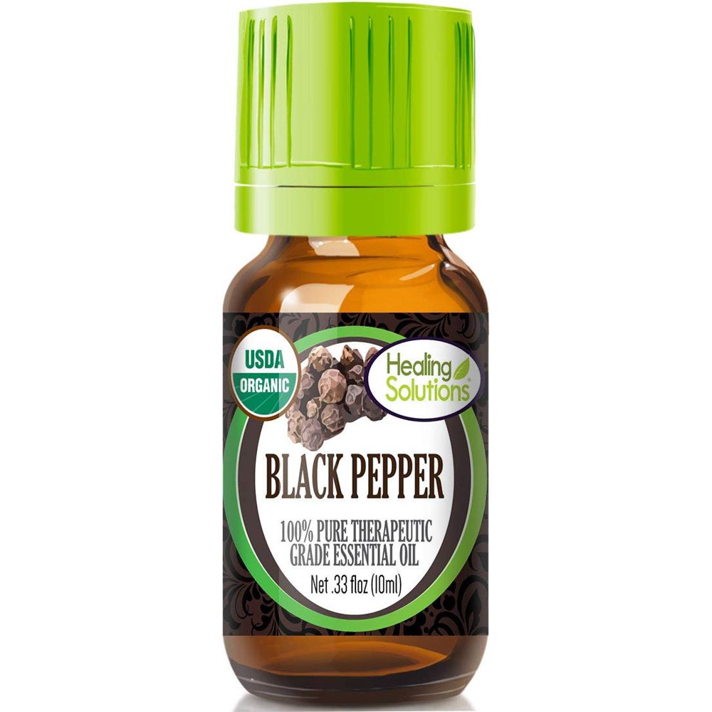Organic Black Pepper Essential Oil (100 Pure USDA Certified Organic