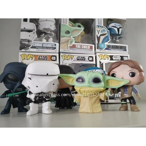 POP Star Warss 368# 412# 501# Vinyl Action Figure Boxed Collection Decoration Model Exquisite and lovely Toys for Children Gift