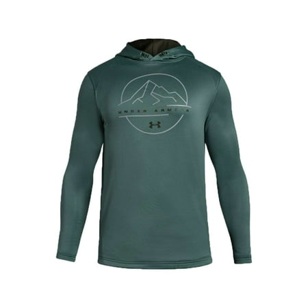Under Armour Men's Athletic Pullover Tech Terry MTN Graphic Hoodie