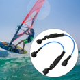 thumbnail image 4 of Accesorio de seguridad para windsurf, correa de arnés de surf ajustable azul para tablas de 22 a 28 pulgadas, 4 of 8