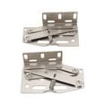 thumbnail image 1 of Cabinet Door Hinge, Wear Resistant Door Scissor Hinge Rust Resistance 45 Degree Thickened Rivets  For Cupboard, 1 of 8