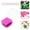 Purple, variant on Glue Clay Diamond Art Wax Diamond for DIY Diamonds Art Painting, DIY Putty Glue and Wax for Diamond Art Embroidery Accessories with Storage Box, 6 Pcs, 0.98x0.98"