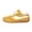 Yellow, variant on EKVAHL Women's Orthopedic Wide Width Sneakers, Soft Synthetic Zero‑Drop Walking Shoes, Wide Toe Box Outdoor Trail Shoes Red