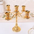 thumbnail image 1 of Cheers Metal 1/3/5-Arm Candle Holder Candlestick Dinner Wedding Party Table Decoration, 1 of 7