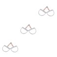 thumbnail image 4 of Methold Stainless Steel Equestrian 5 Mouth D-ring Rollers Bit Snaffle with Copper Type1 NO1, 4 of 6