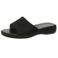 thumbnail image 2 of Tdoqot Womens Slides Sandals- Casual Summer Beach Comfortable Flat Sandals Black Size 9.5, 2 of 7