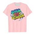 thumbnail image 4 of TZEWGL Back To School Season Printed Short Sleeve Tops For Kid Blouse For Infnants size 10-11T, 4 of 7