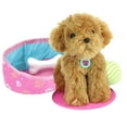 thumbnail image 2 of Sophia's 9 Piece Golden Plush Puppy Dog and Accessories Set with Leash, Food Bowl, Brush, Toy Ball, Toy Bone, Bed, and Blanket for 18 Dolls, Multicolor, 2 of 5
