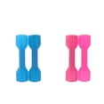 thumbnail image 1 of 2 Pares Mancuernas de Plástico Ejercicio Físico Diversión al Aire Libre Accesorios Azul Rosa Baoblaze Pesas de ejercicio para niños, 1 of 8