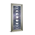 thumbnail image 4 of Classy Art 1742 18 x 42 in. Moon Chart II by Naomi Mccavitt Framed Print Wall Art, 4 of 4