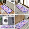 thumbnail image 6 of Purple Butterfly Lavender Pattern Kitchen Rug Mat,Kitchen Runner Rugs Non Skid Washable,Decorative Kitchen Floor Mats for Kitchen,Sink,Laundry,17"x47.2", 6 of 7