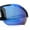 Carbon Silver - Blue Mirror, variant on Polarized Xloop Mens Wrap Around Sport Rimless Oval Plastic Sunglasses Carbon Fiber Silver - Orange Mirror