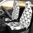 thumbnail image 3 of Haiem Coffee To Go Pattern Printed Car Seat Covers Set of 2, Universal Fit Car Seat Covers,Protective Seat Covers,Comfortable Car Seat Covers, Easy Installation Seat Covers, 3 of 9