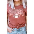 thumbnail image 4 of Distressed Football Graphic Tee T-Shirt, 4 of 10