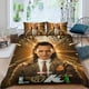 thumbnail image 2 of Loki Conjunto de sábanas temático, trío de piezas, cómodo y amigable con la piel, diseño único, regalo de decoración para el hogar para familiares, amigos y fans,135cm *200cm, 2 of 6